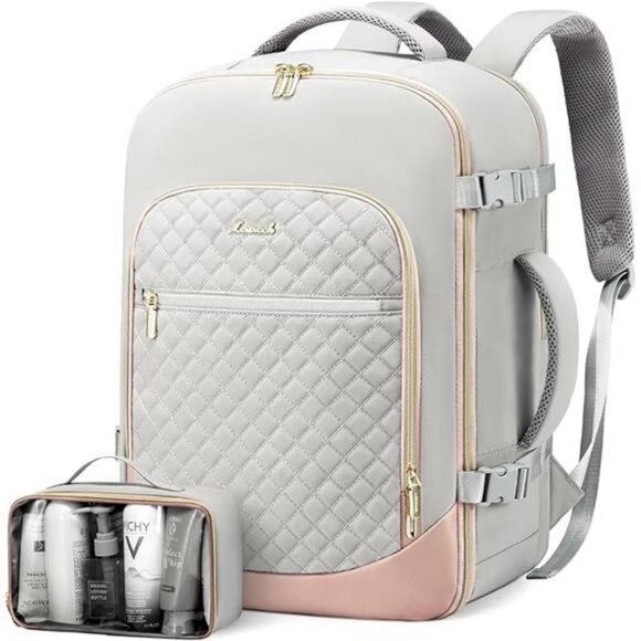 LOVEVOOK Travel Backpack for Women, 15.6in Laptop Backpack TSA Approved Carry